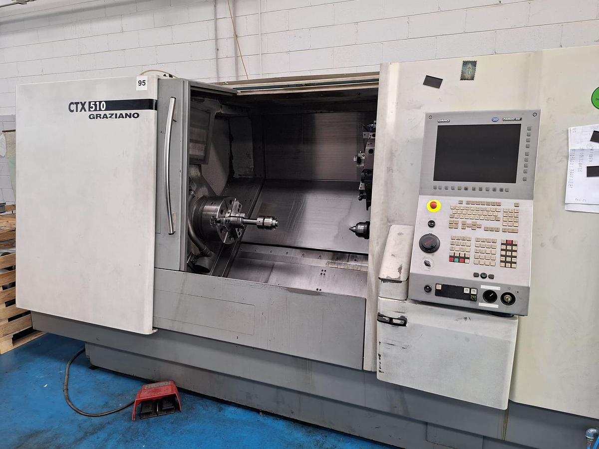 Used Graziano CTX 510 (2009) - CNC Turning center - Italy