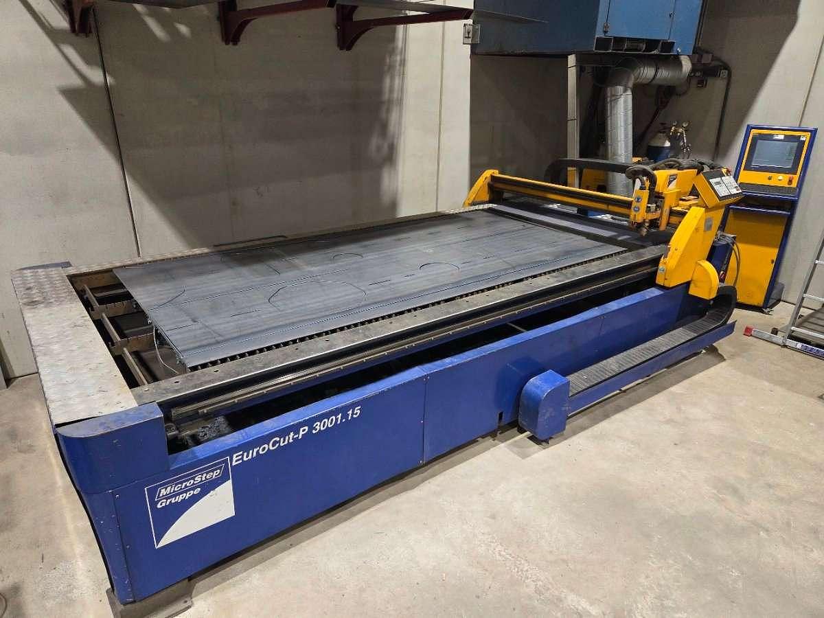 Used Microstep EuroCut P 3001 15 (2006) - Plasma cutting system - Austria