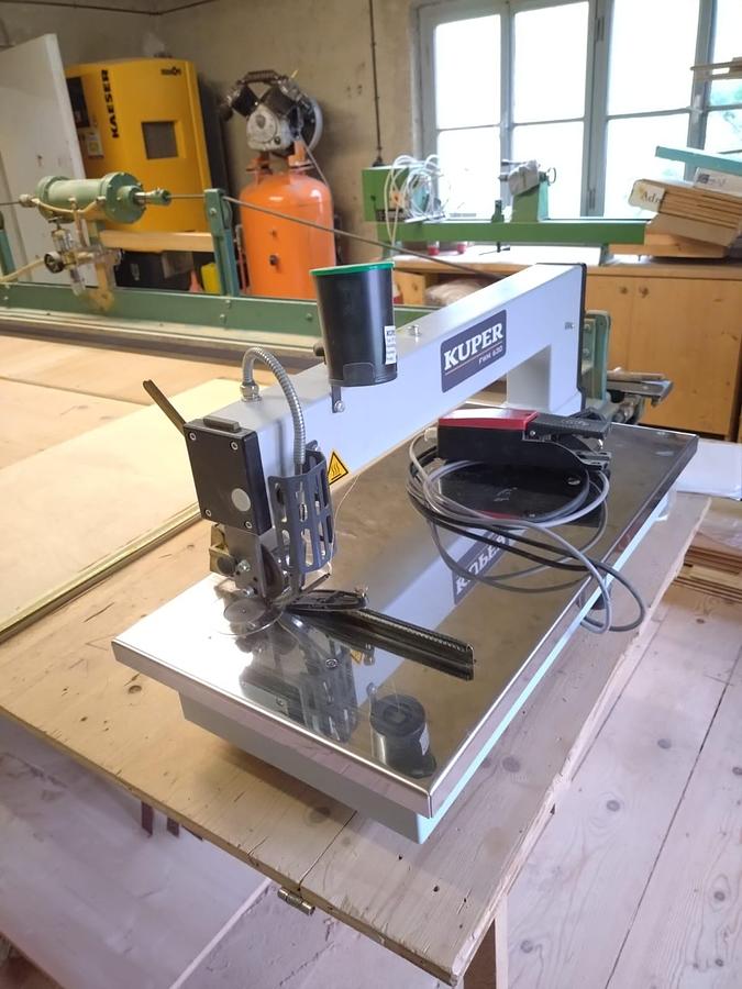 Used Kuper FWM 630 (2019) Veneer Stitching Machine, veneer processing, Bad Gastein, Austria
