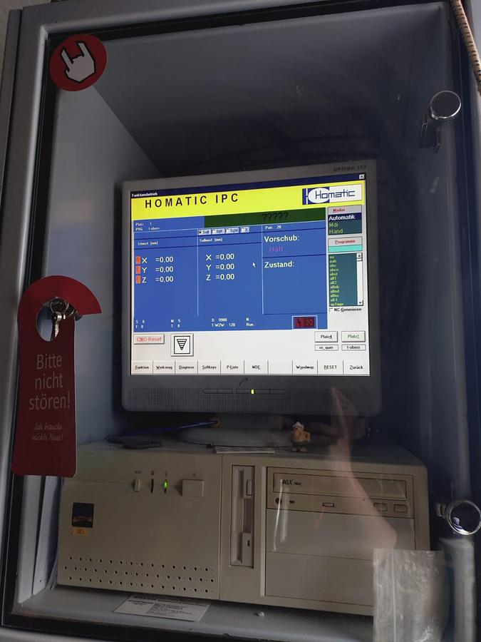 Used Weeke BP 85 Optimat (1999) CNC Machining Center for Wood Processing, Meerane, Germany