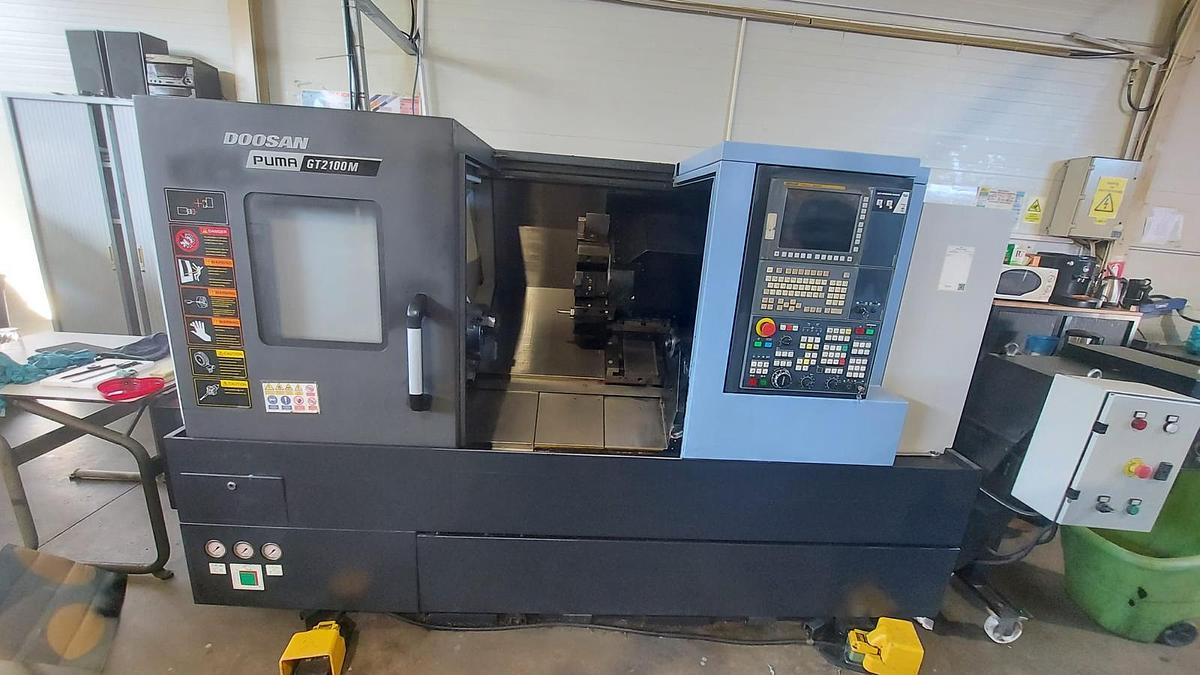 Used Doosan Puma GT 2100M (2017) - CNC Turning center - Romania