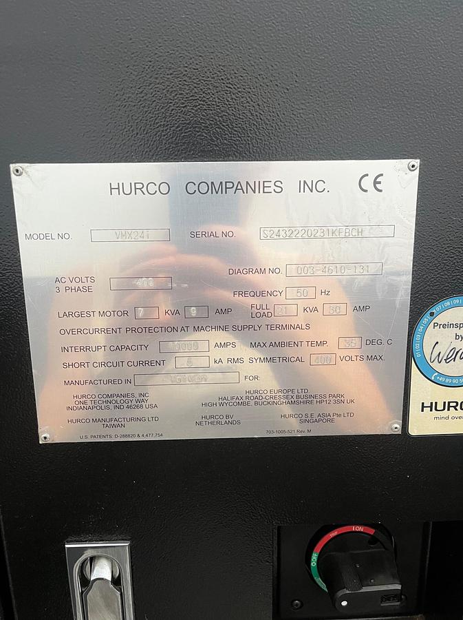 Used Hurco VMX24i (2021) - Vertical machining center - Austria