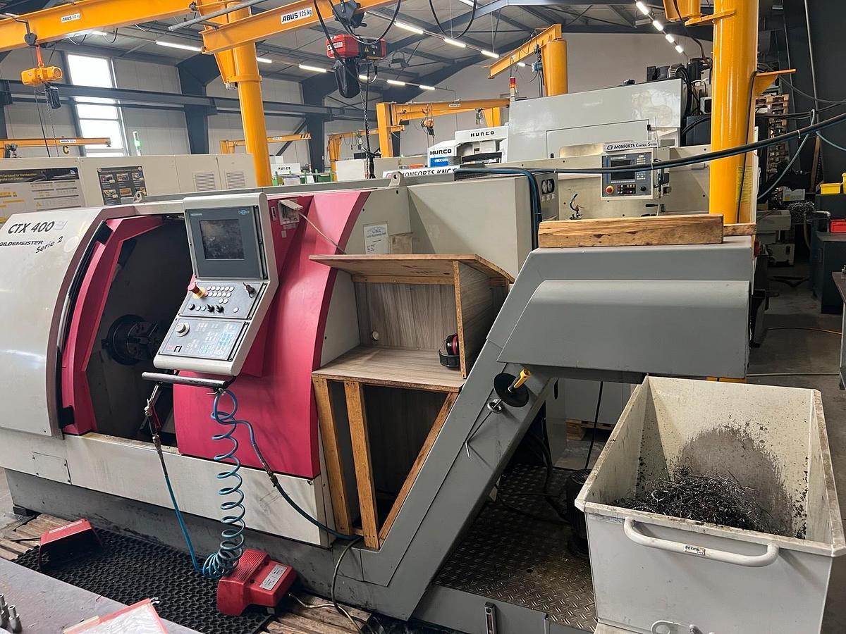 Used Gildemeister CTX 400 Serie 2 (1998) CNC Turning center, Ostendorf, Germany