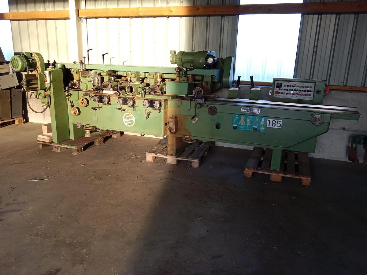 Used Weinig U14N (1977) - Four sided planer with 7 spindles - Austria
