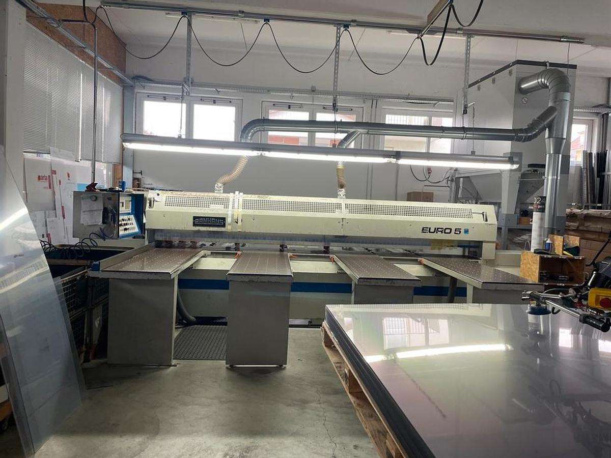 Used Panhans Euro 5 (1999) Industrial automatic panel saw, Haigerloch, Germany