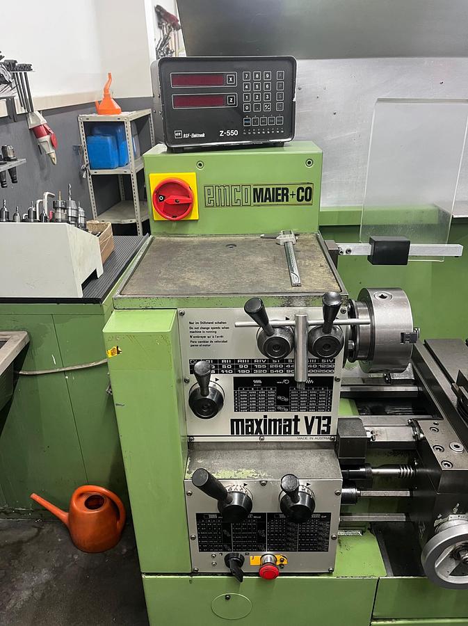 Used EMCO Maximat V13 (1992) - Conventional Lathe - Austria
