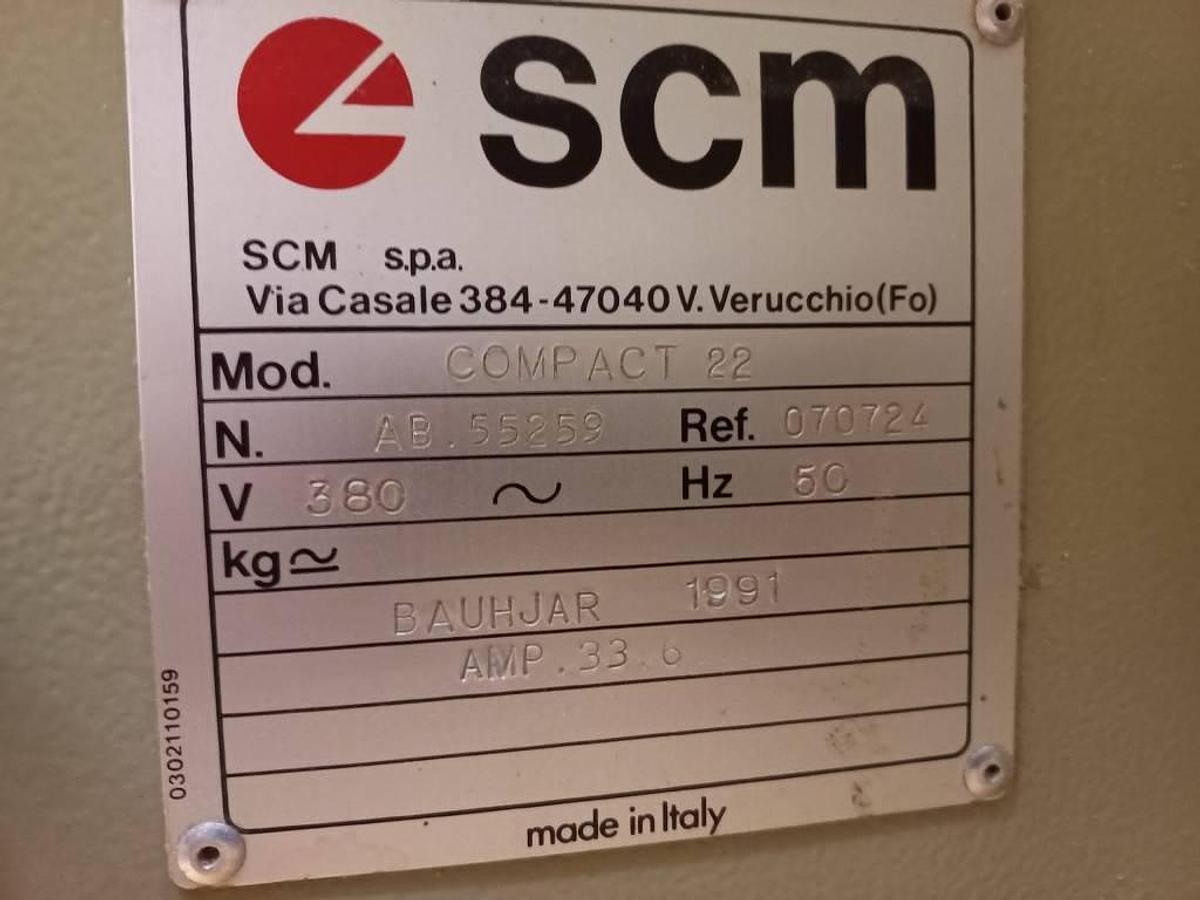 Used SCM Compact 22 (1991) Industrial 4-Sided Planer Moulder, Kolsassberg, Austria