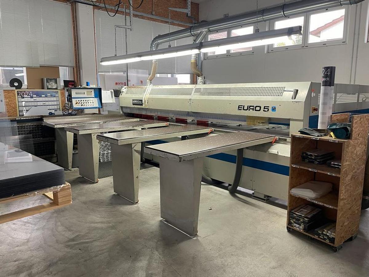 Used Panhans Euro 5 (1999) Industrial automatic panel saw, Haigerloch, Germany