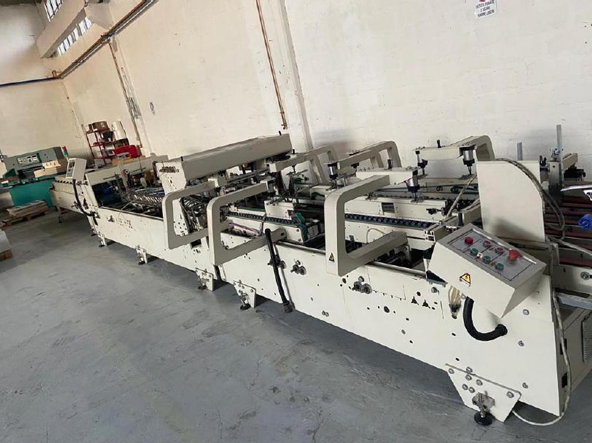 Used Folding Glue Machine JHT 1100 - 100 CM