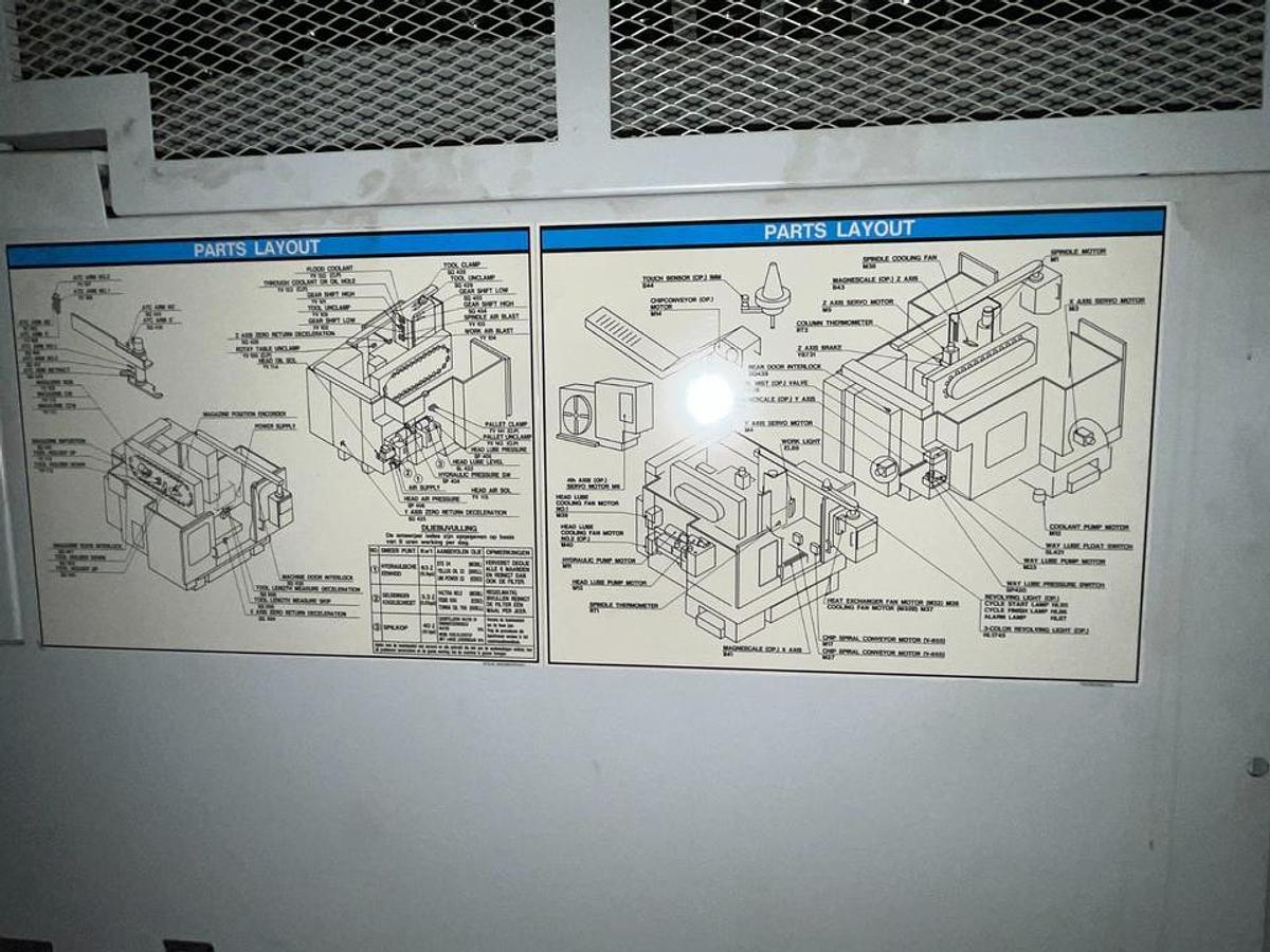 Used Mazak MTV 655/80 (1995) CNC Vertical machine center for metalworking - Wuppertal, Germany