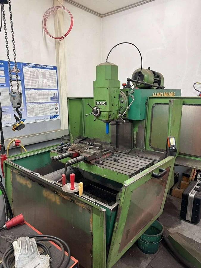 Used Maho MH 600 E (1986) Industrial CNC Universal Milling Machine, Tirol, Austria