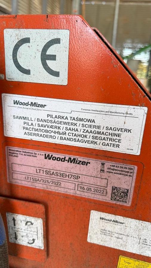 Used WoodMizer LT15 Start (2022) Portable Band Sawmill, 5.4 m Cutting Length, Röbel, Alemania