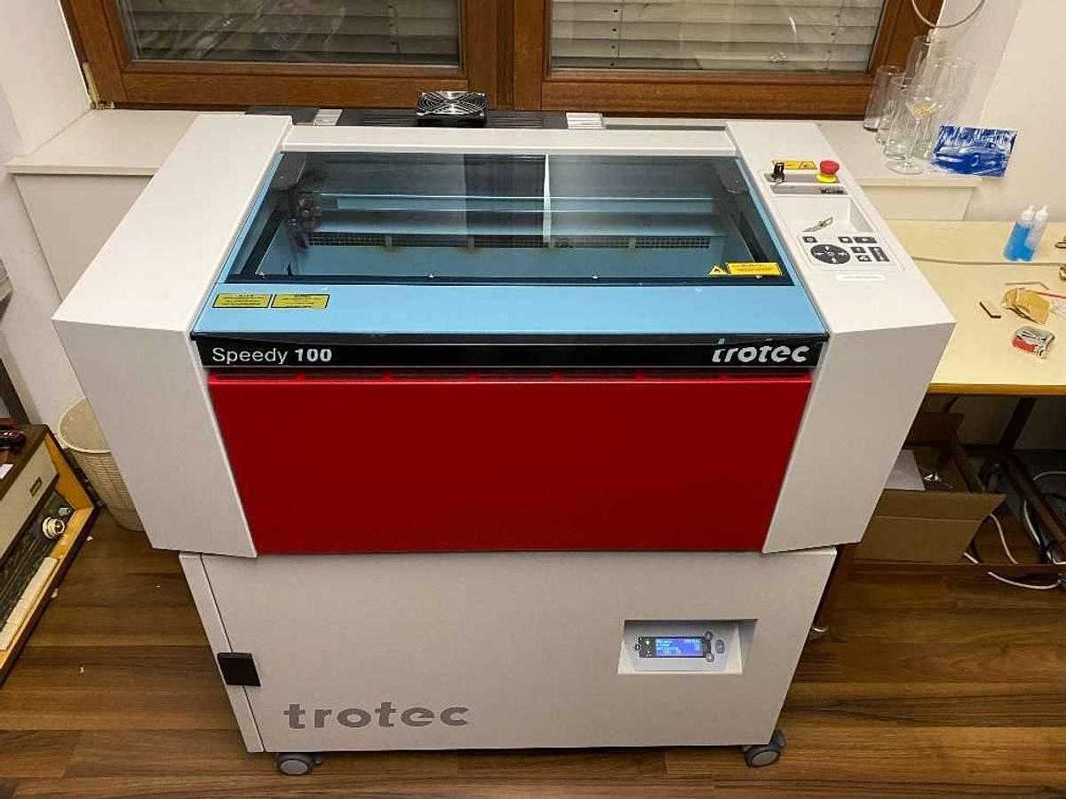 Used Trotec Speedy 100 (2022) 60W CO₂ Laser Engraving and Cutting Machine , Vorchdorf, Austria