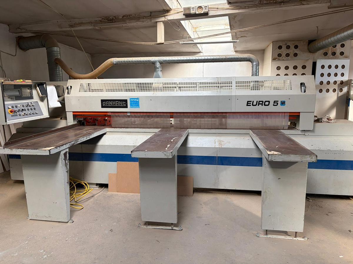 Used Panhans 693 EURO 5 (1996) CNC Panel Saw / Beam Saw, Truskolasy, Poland