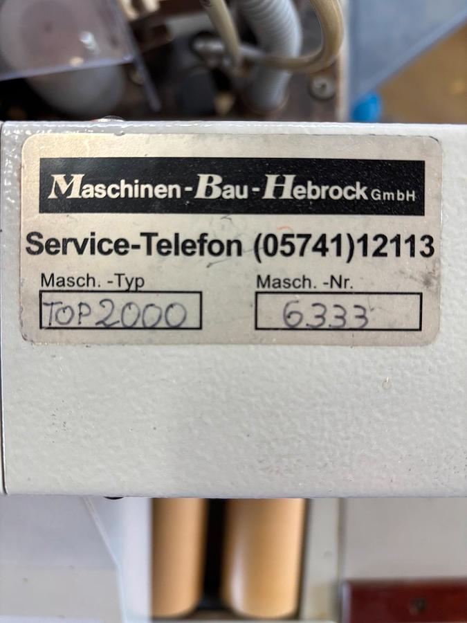 Used Hebrock Top 2000 (2006) Edgebanding for woodworking - Nehren, Germany