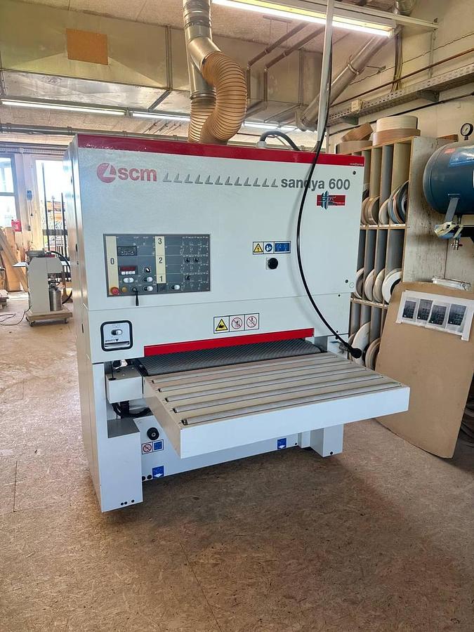 Used SCM Sandya S600 RCS 110 (2015) Wide belt sanding machine for woodworking - Zagreb, Croatia