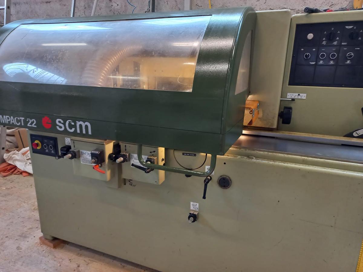 Used SCM Compact 22 (1991) Industrial 4-Sided Planer Moulder, Kolsassberg, Austria