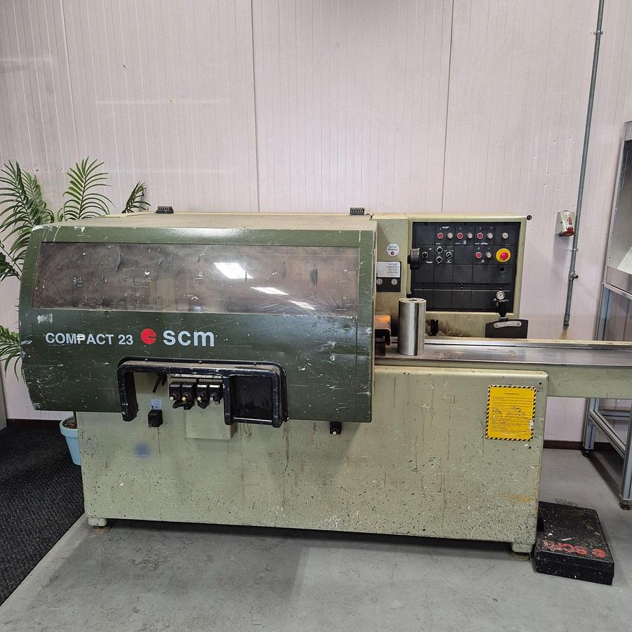 Used SCM Compact 23S Industrial Four-Sided Planer Moulder, Eindhoven, Netherlands