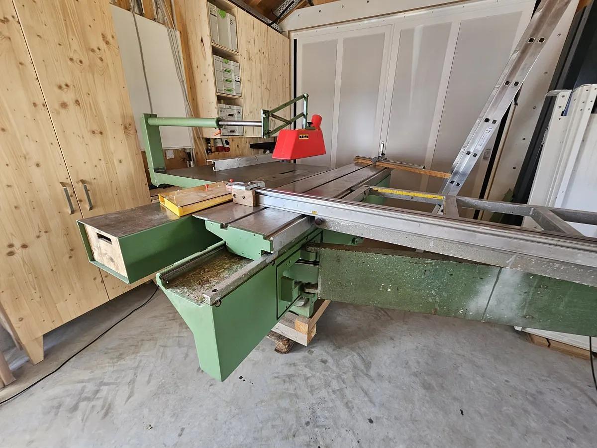 Used Martin T 70 (1981) Sliding table saw, Kollroßdorf, Austria
