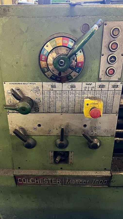 Used Colchester Mascot 1600 -  Conventional Lathe - Austria