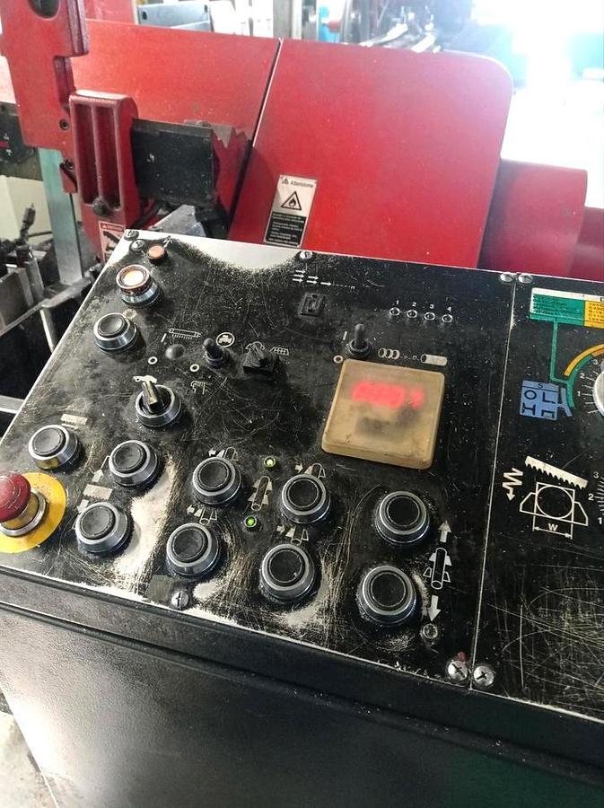 Used Amada HA 250 W (2008) Automatic horizontal band saw for metalworking- Buchheim, Germany