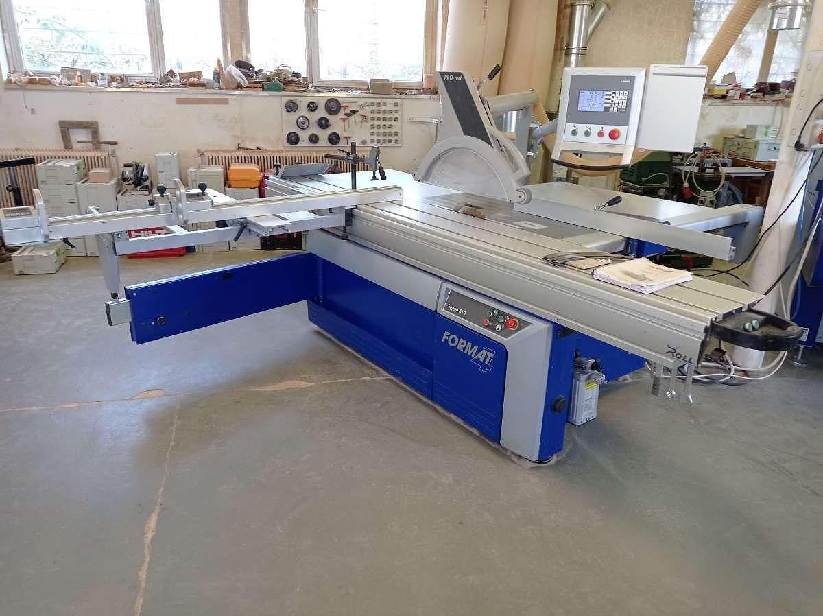 Used Felder Format 4 Kappa 550 x motion (2016) Sliding table saw for woodworking - Ajka, Hungary