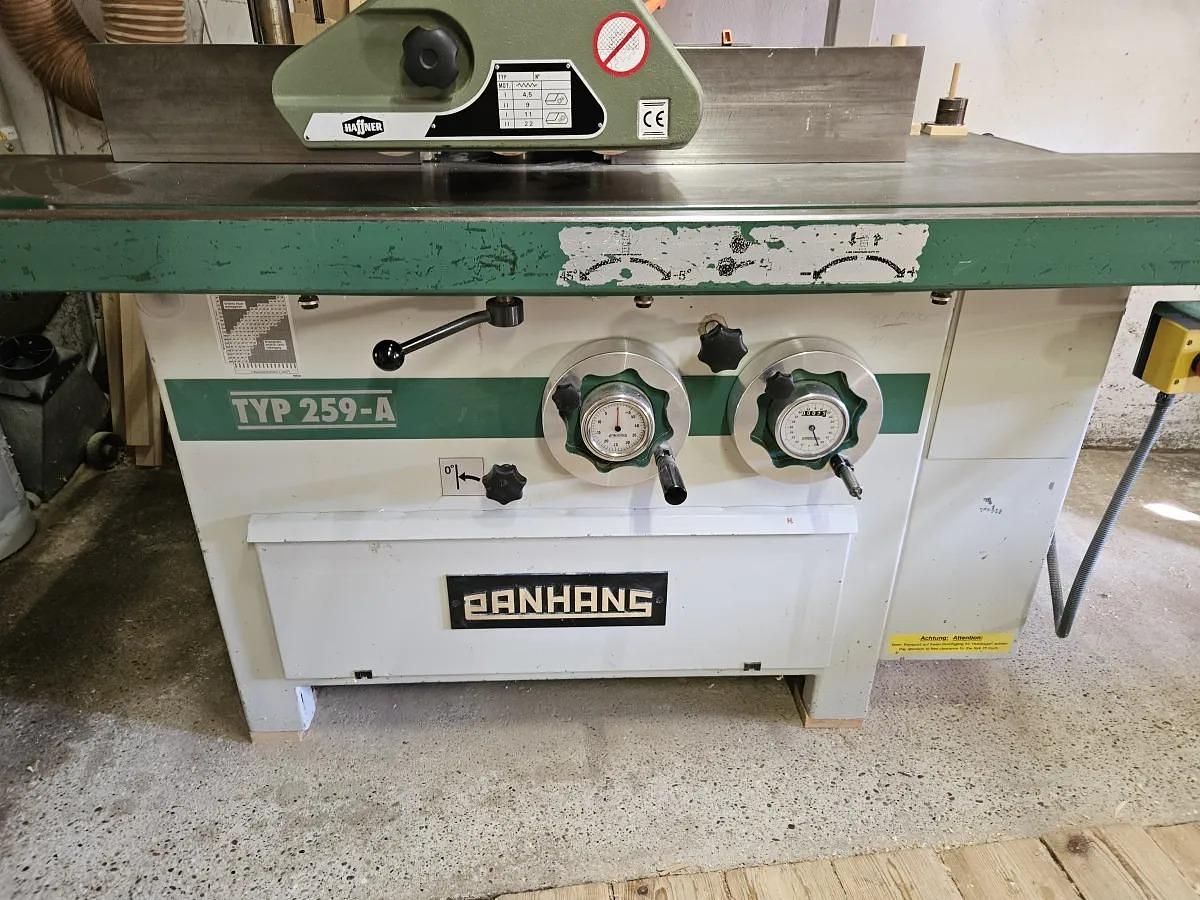 Used Panhans 259A (2001) Tilting Spindle Table Milling Machine – With HAFNER Feeder, Kollroßdorf, Austria