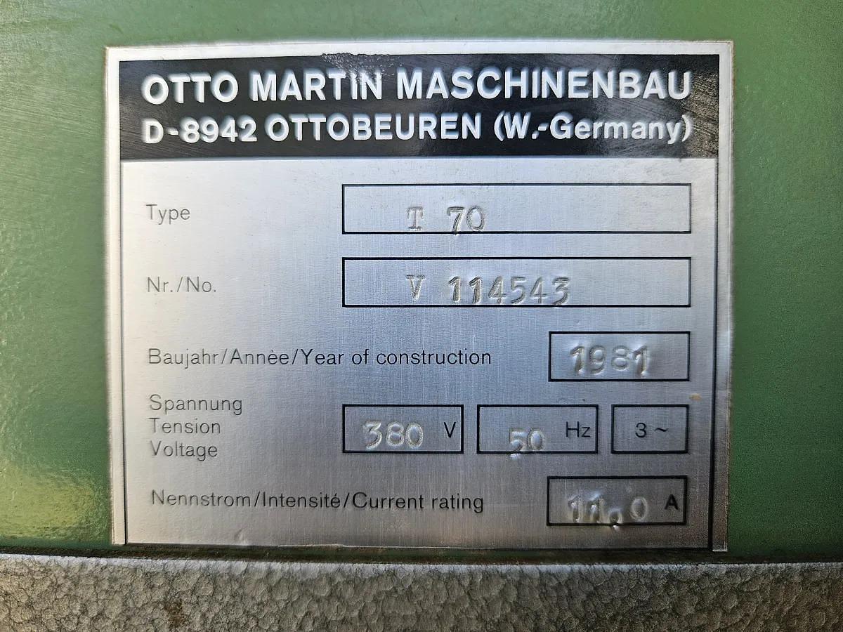 Used Martin T 70 (1981) Sliding table saw, Kollroßdorf, Austria