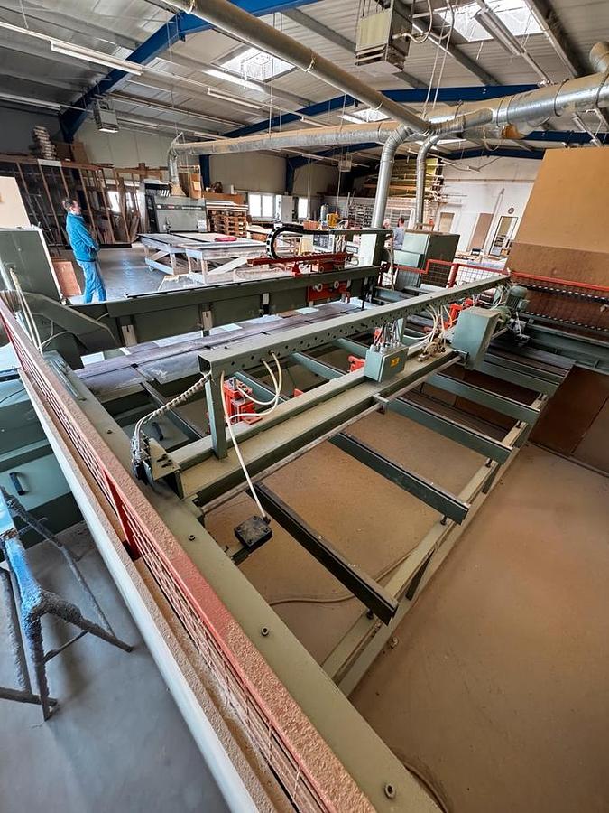 Used Panhans 693/SH 70 (1989) Industrial Panel Saw 3200 x 2200 mm, Mutterstadt, Germany