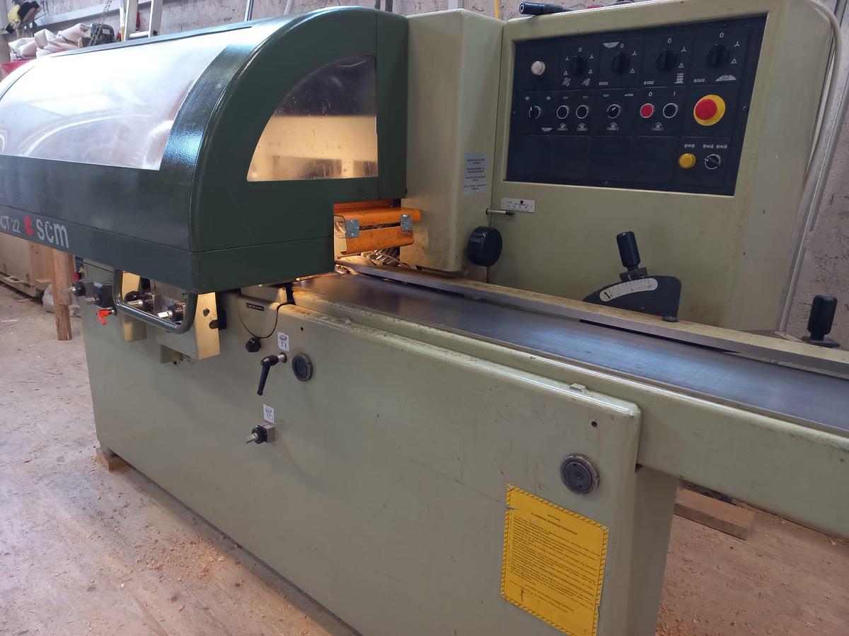 Used SCM Compact 22 (1991) Industrial 4-Sided Planer Moulder, Kolsassberg, Austria