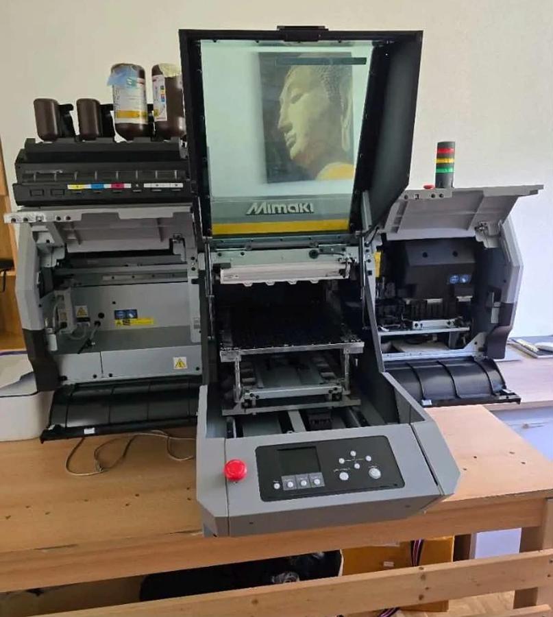 Used Mimaki UJF-3042MKII E - UV LED Flatbed Printer