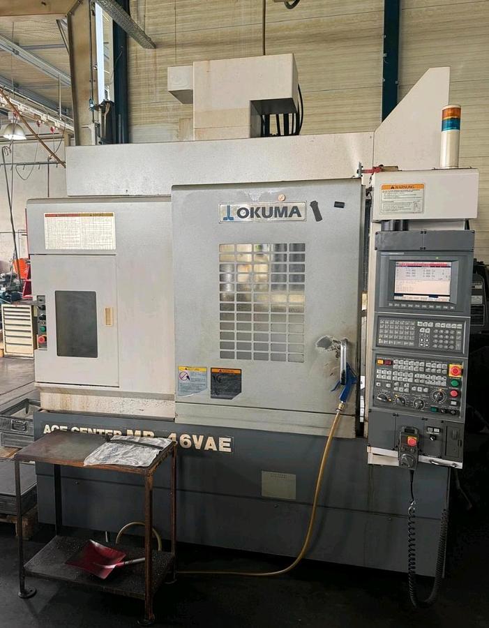 Used Okuma MB 46 VAE - VMC Vertical Machining Center, Wilburgstetten, Germany
