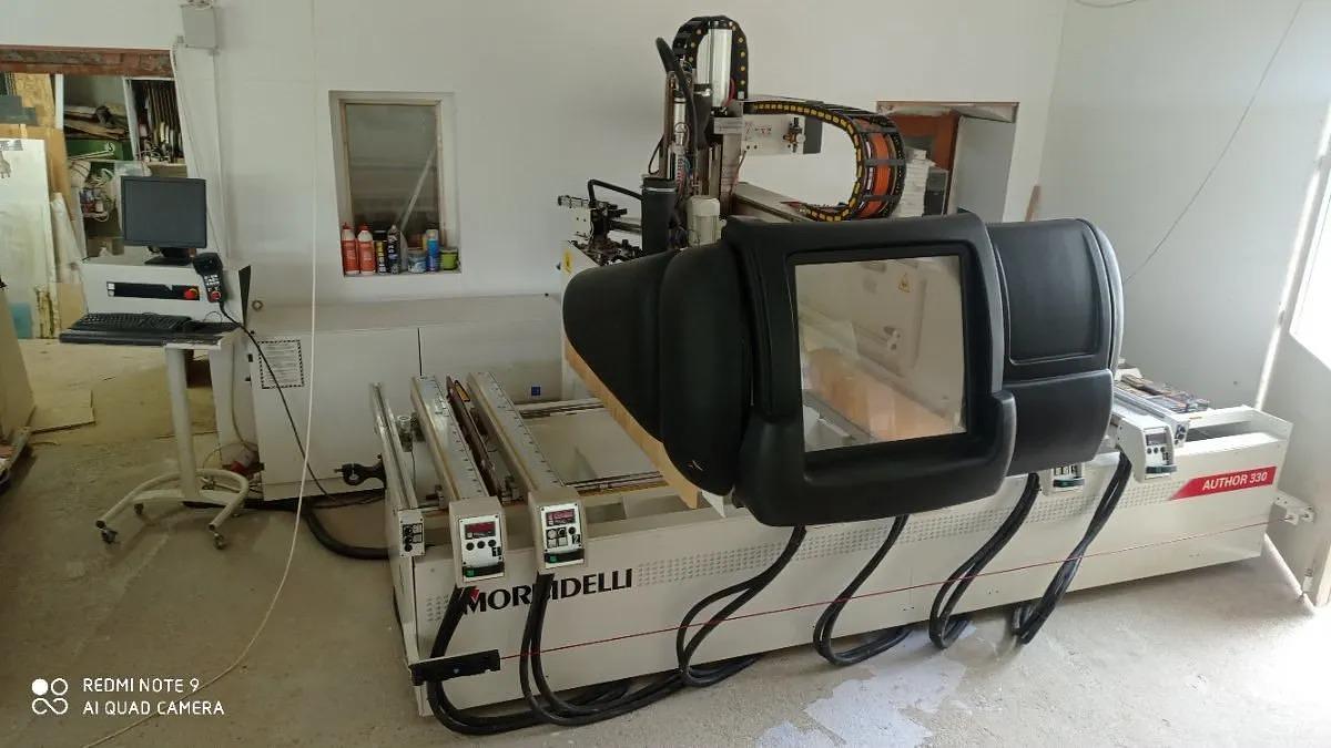 Used SCM Morbidelli Author 330 (2007) – Centro de Mecanizado CNC de 4 Ejes, Sopron, Hungría