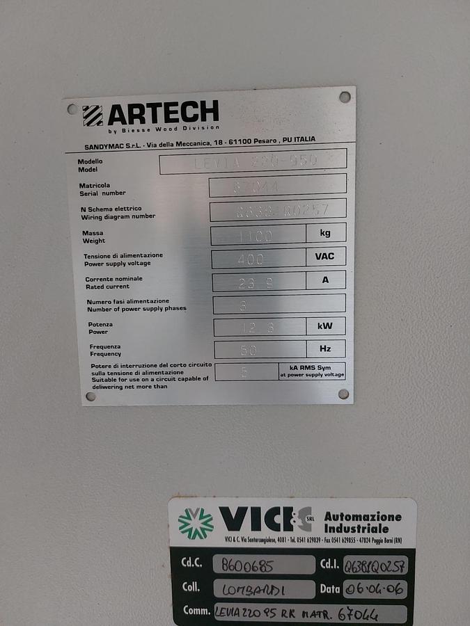 Used Biesse Leiva 220 950