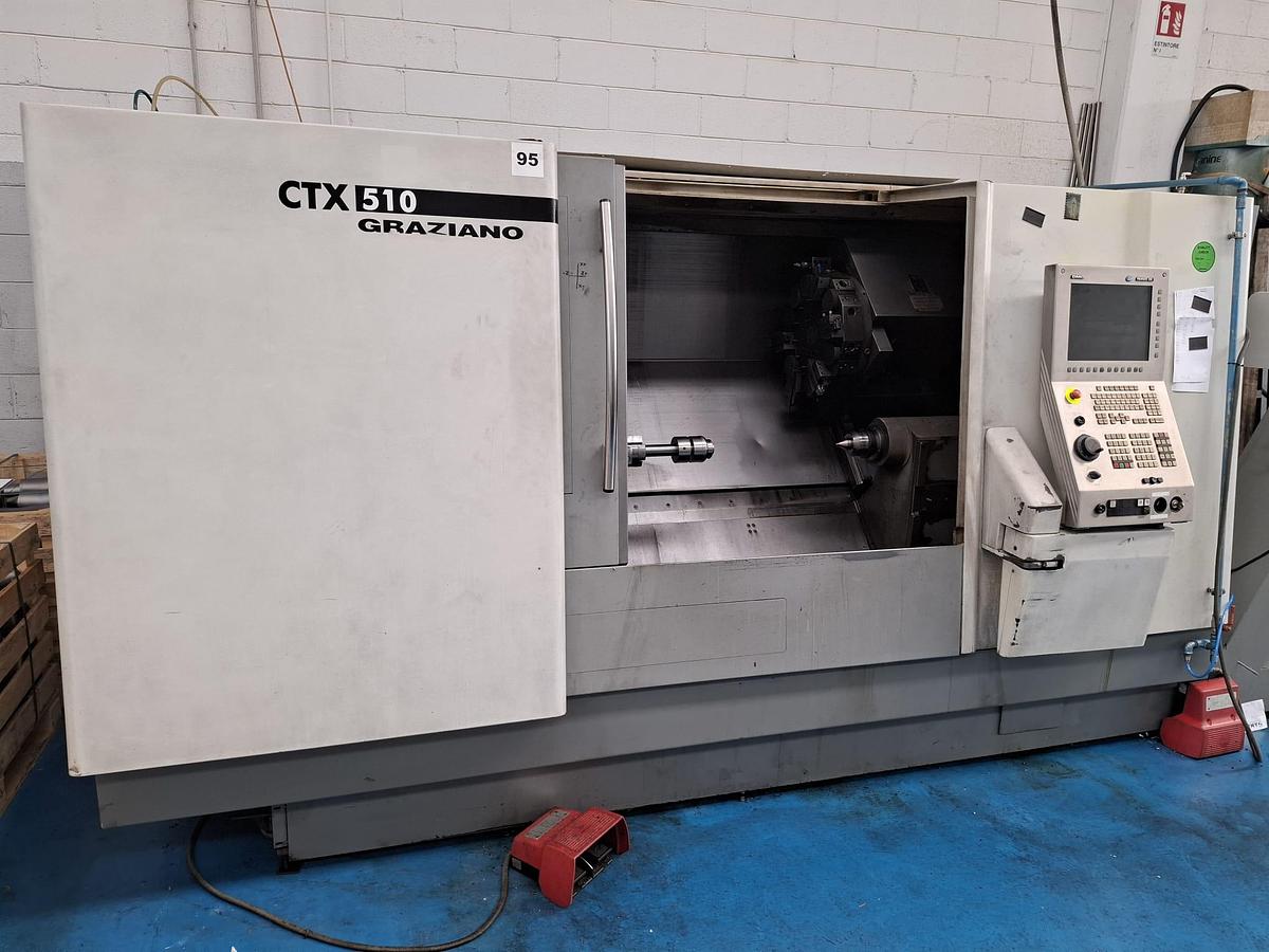 Used Graziano CTX 510 (2009) - CNC Turning center - Italy