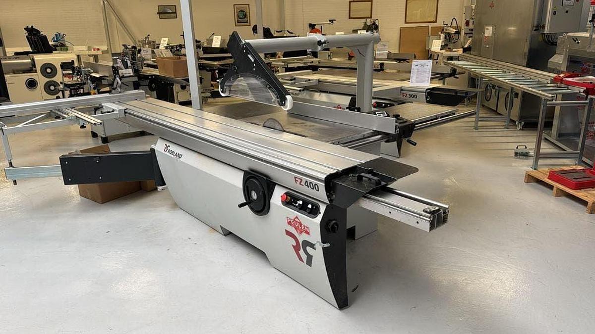 Used Robland FZ400 (2023) Industrial Sliding Table Panel Saw 3100 mm, Rotterdam, Netherlands