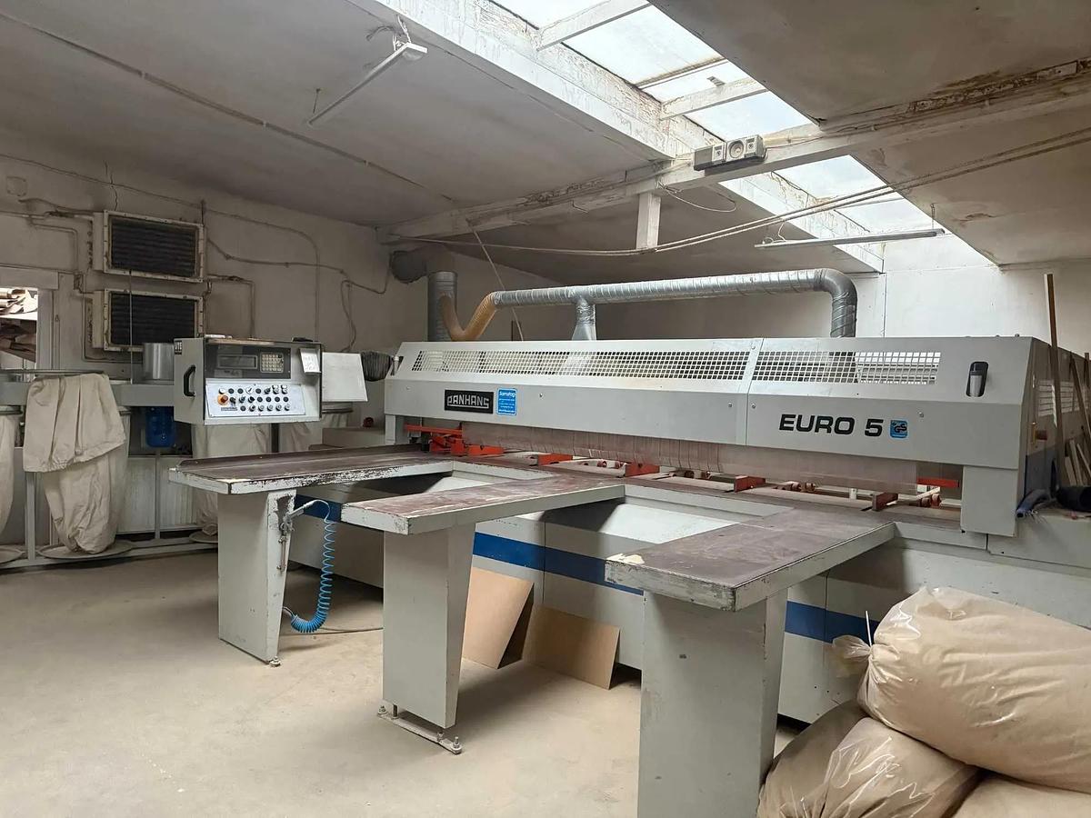 Used Panhans 693 EURO 5 (1996) CNC Panel Saw / Beam Saw, Truskolasy, Poland