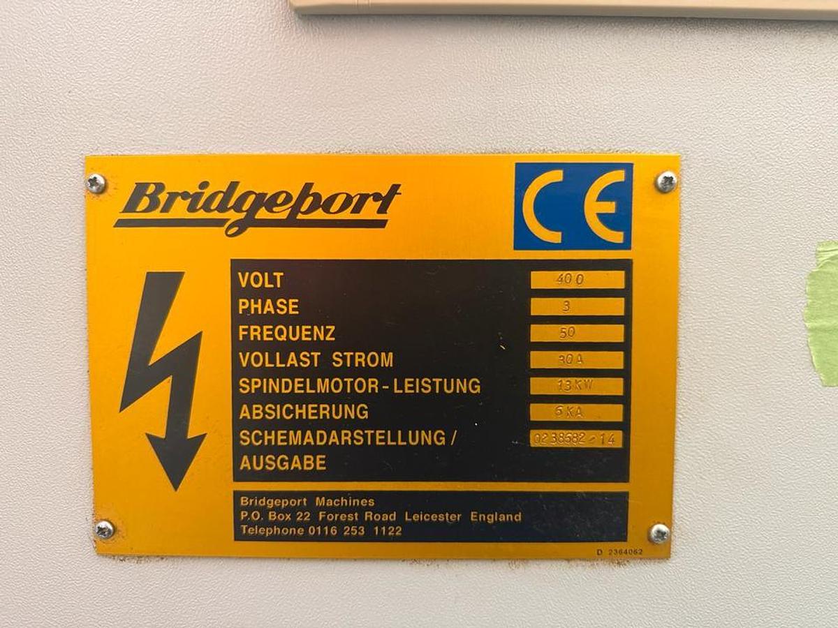 Used Bridgeport VMC 1000 XP Vertical Machining Center CNC, Heidenhain Control, Lich, Germany