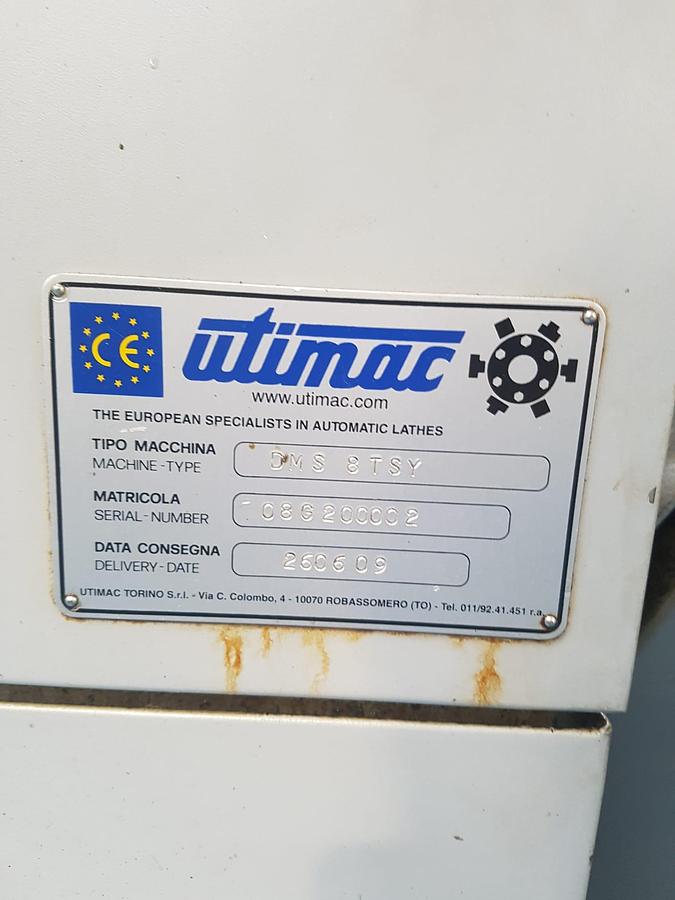 Used Utimac DMS 8TSY