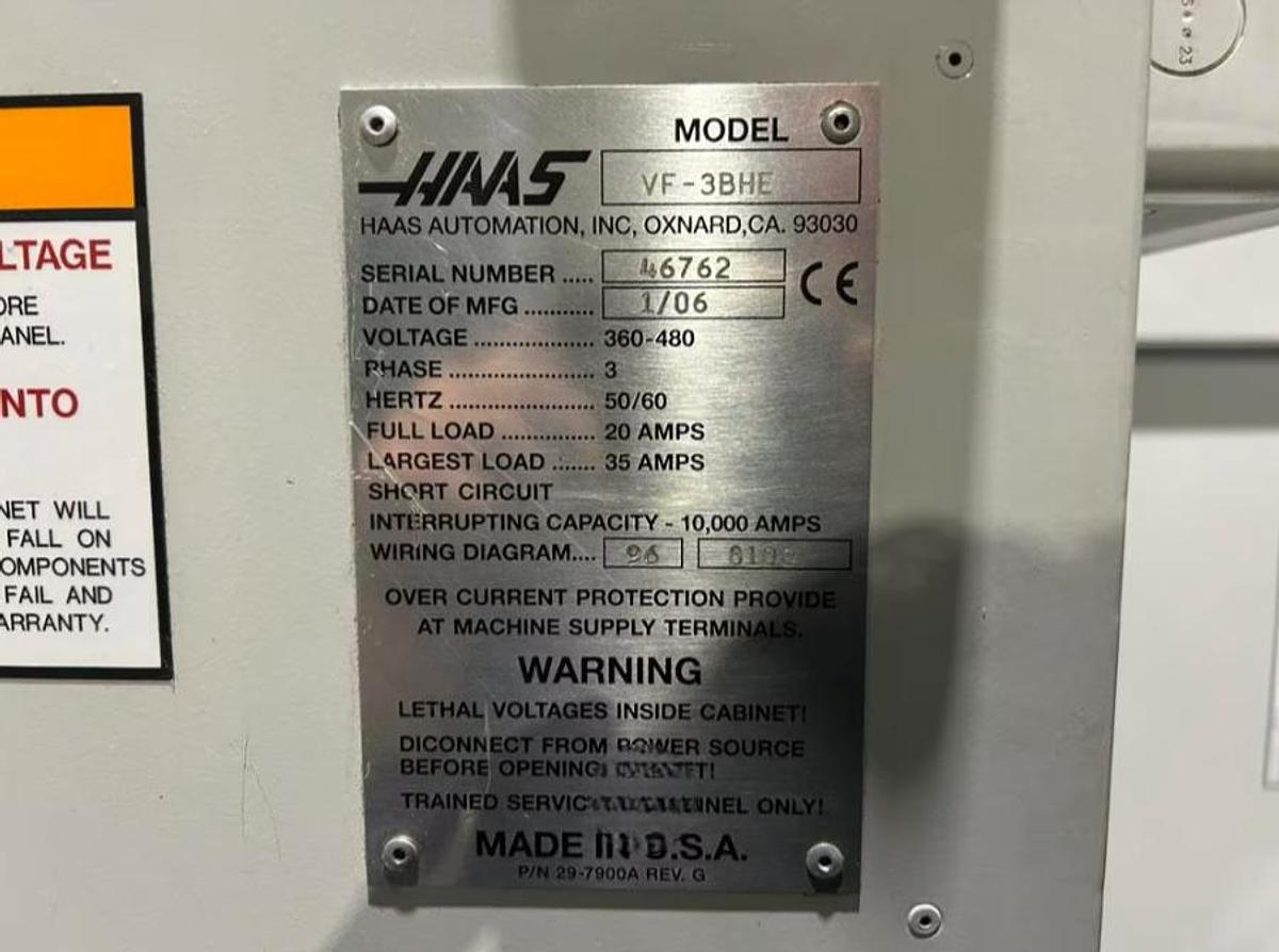 Used Haas VF 3