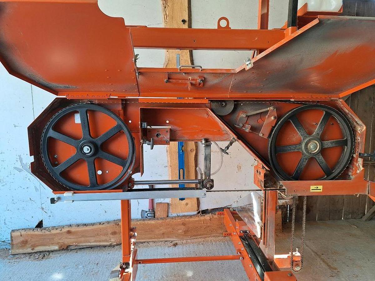 Used WoodMizer LT15 Start (2022) Portable Band Sawmill, 7.5 kW, Westenfeld, Germany