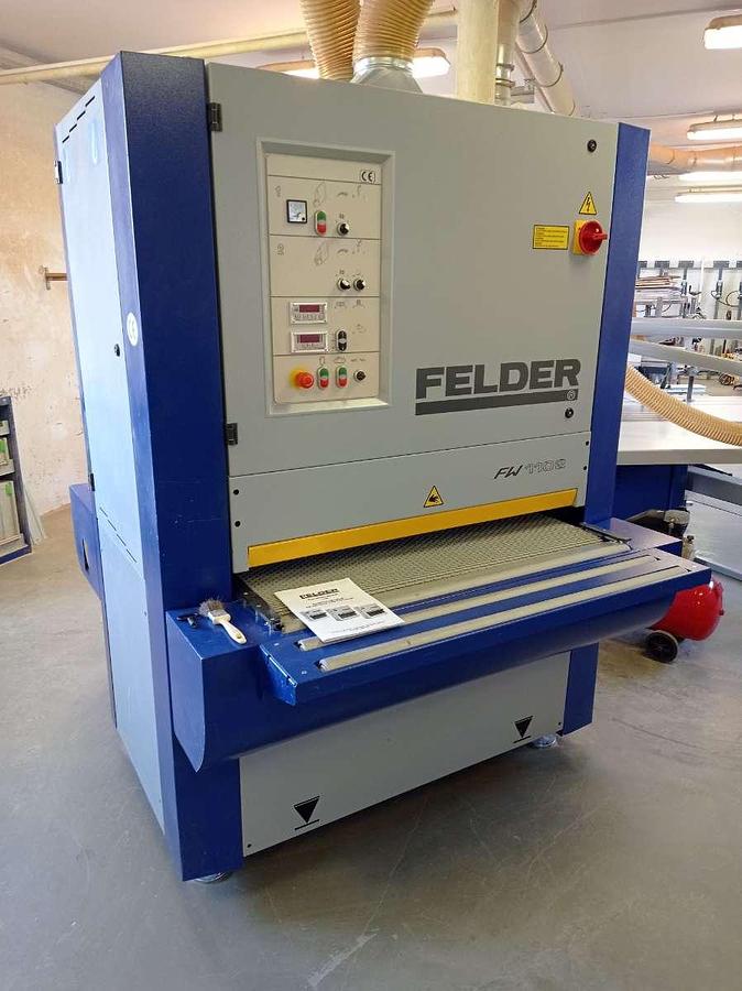Used Felder FW 1102 (2017) Wide Belt Sander for woodworking - Ajka, Hungary