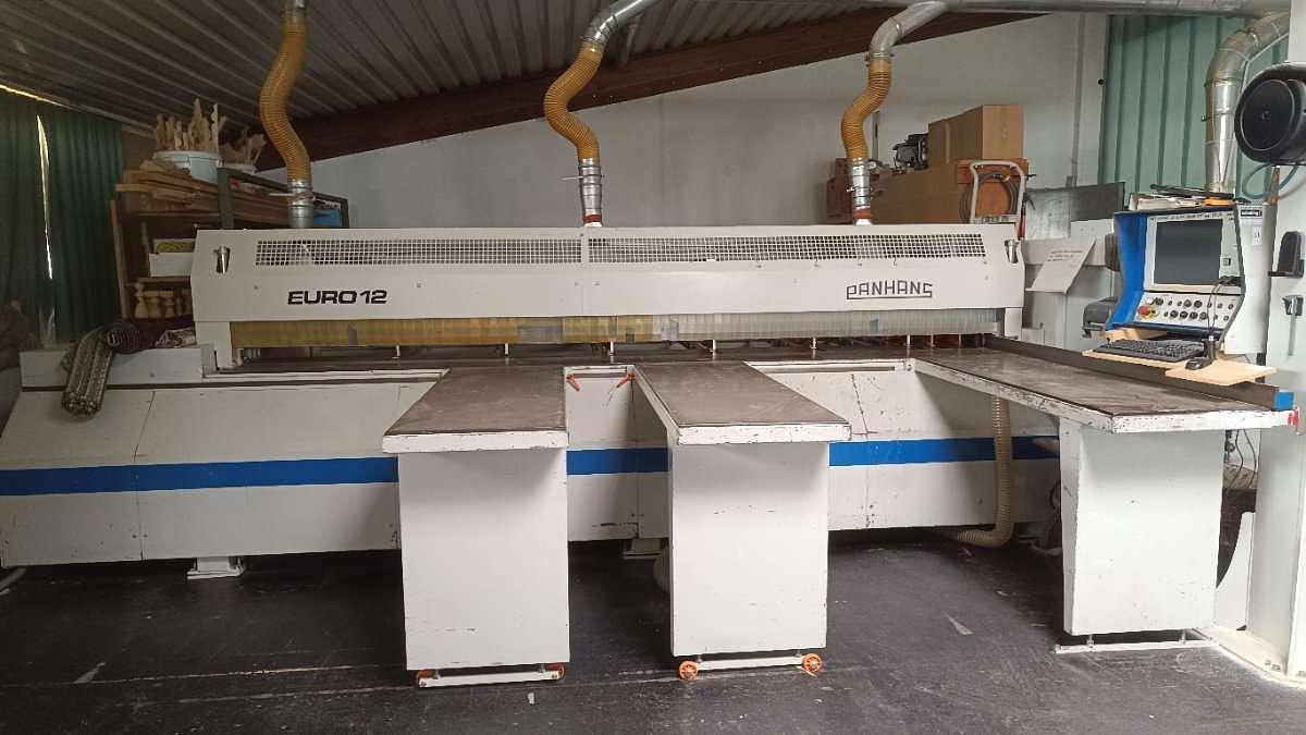 Used Panhans Euro 12 (2001) - Horizontal panel saw for woodworking - Salzburgo, Austria