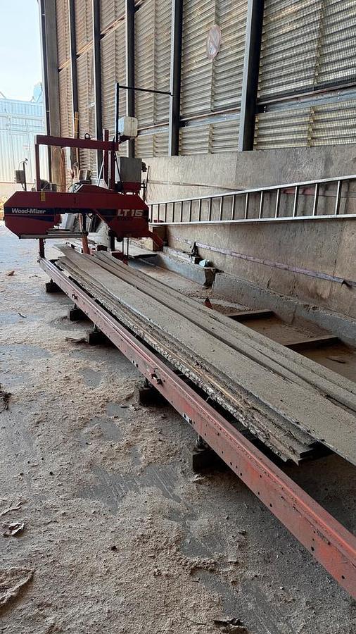 Used WoodMizer LT15 Start (2022) Portable Band Sawmill, 5.4 m Cutting Length, Röbel, Alemania