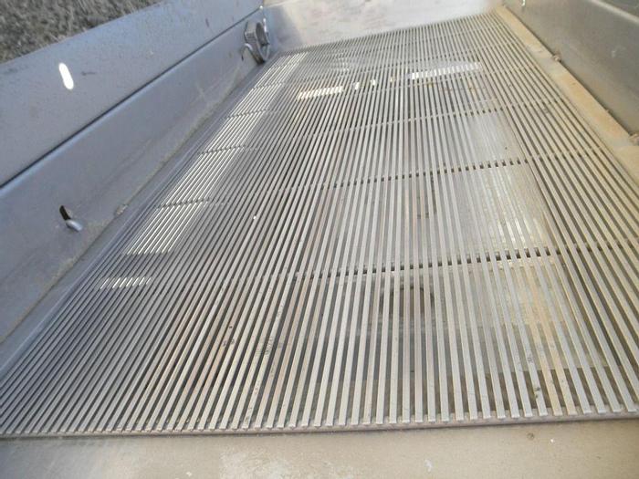 Used Screen, Vibratory, 24" x 48", S/st, 1/8" Openings, 1 HP,Screen, Vibratory, 24" x 48", S/st, 1/8" Openings, 1 HP, #S741832