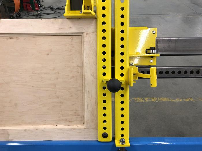 Large Capacity Triple Door Clamp Model: #717A-8-TDC