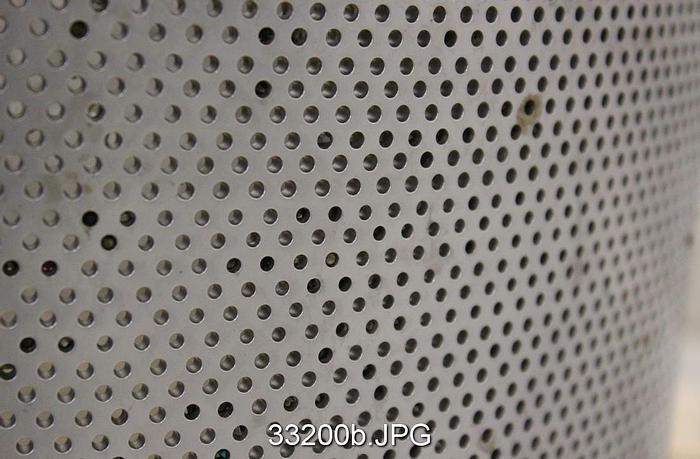 Used Bird 200 Pressure Screen Basket, .078" Holes #33200