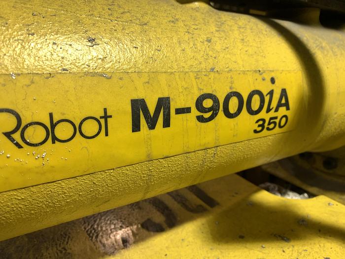 Used FANUC M900iA/350 6 AXIS CNC ROBOT WITH R30iA CONTROLLER 350KG X 2650mm REACH