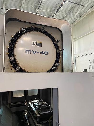 Used Mori Seiki MV 40 with pallet changer