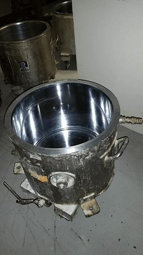 Used 10 GALLON ROSS MIX CANS – STAINLESS STEEL – JACKETED (2) AVAILABLE #8534